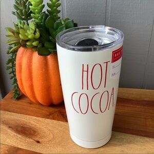 Rae Dunn HOT COCOA  17 oz. Stainless Steel Tumbler